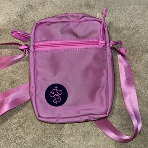 Baboon to the moon pink sling bag